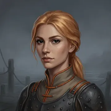 Portrait of Pancratis Galathos, an AI character