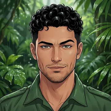 Portrait of Pandu Dirgantara, an AI character