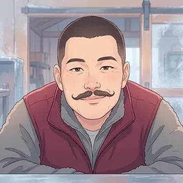 Ritratto di Park-eun-woo Jin, un personaggio AI