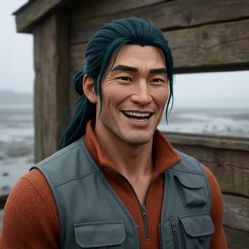 Portrait of Park-hyo-jun Yun, an AI character