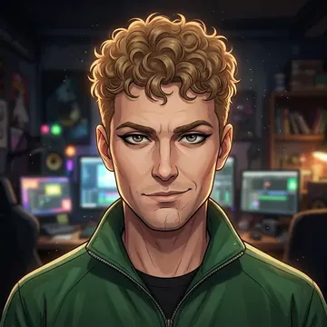 Portrait of Patrik Mikes, an AI character