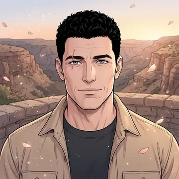 Retrato de Pellegrino Calabrese, um personagem de AI
