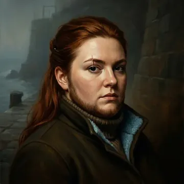 Porträt von Petra Koivisto, einem AI-Charakter