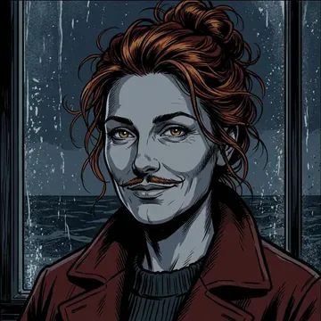 Porträt von Phaedra Halidore, einem AI-Charakter