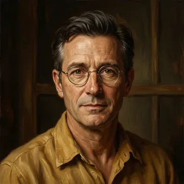 Porträt von Philippe Bourassa, einem AI-Charakter