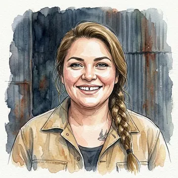 Portrait of Pilar Tenorio, an AI character