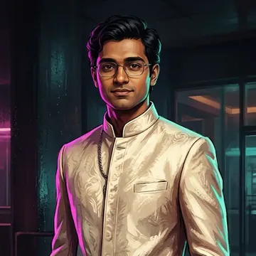 Potret Pranav Bhandari, karakter AI