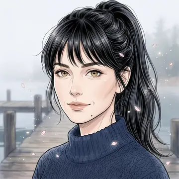 Portrait of Priscilla Brocklehurst, an AI character