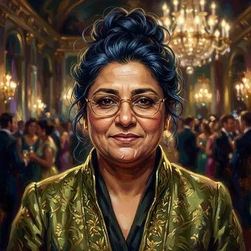 Ritratto di Purna Aziz, un personaggio AI