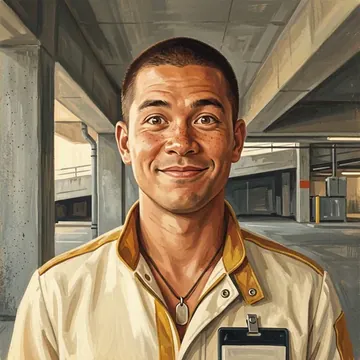 Portrait of Putra Kusuma, an AI character