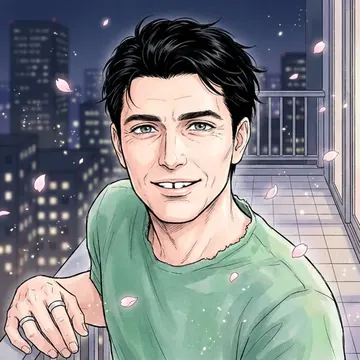 Portrait of Qays Turk, an AI character