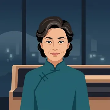 Potret Qingrou Geng, karakter AI