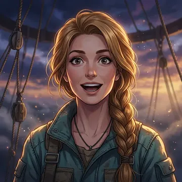 Portrait of Quenora Meliande, an AI character
