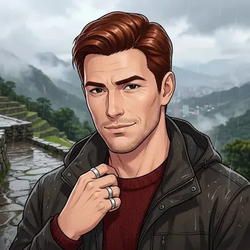 Portrait of Quintín Aramburu, an AI character
