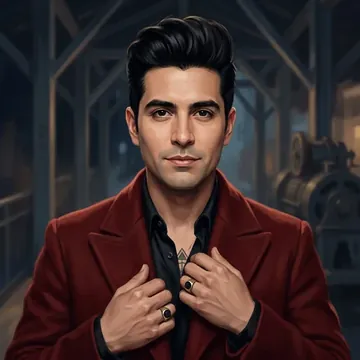 Portrait of Quintín Bonilla, an AI character