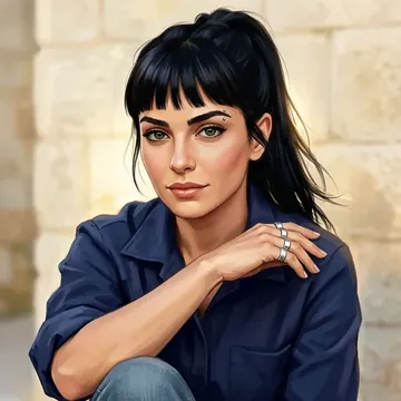 Porträt von Rabab Boutros, einem AI-Charakter