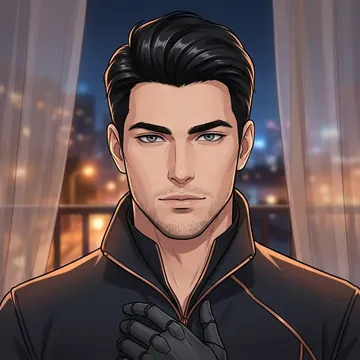 Portrait of Radin Delic, an AI character