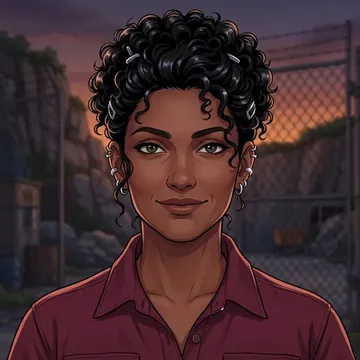 Ritratto di Rajeswari Praveen, un personaggio AI