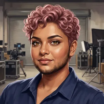 Portrait of Rashmi Dabral, an AI character