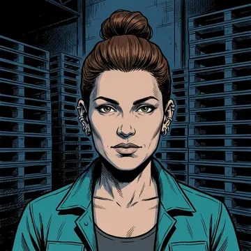 Porträt von Rebeca Kojima, einem AI-Charakter