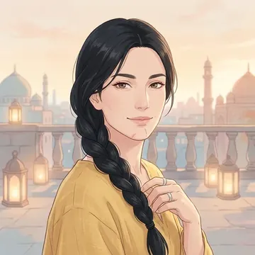 Portrait of Reem Tariq, an AI character