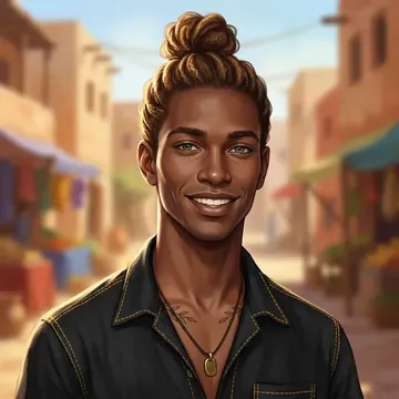 Portret postaci AI o imieniu Reese Underwood