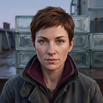 Ritratto di Regina Kershaw, un personaggio AI