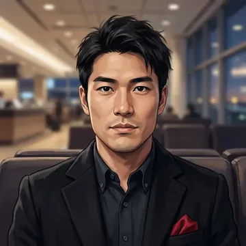 Portrait of Reiji Miyamoto, an AI character
