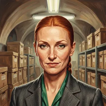 Ritratto di Renata Markovits, un personaggio AI