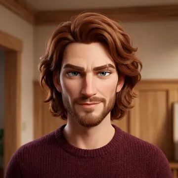 Portrait of Rene Bodor, an AI character