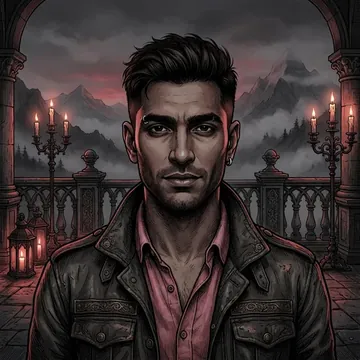 Portrait of Reyansh Al-Zahrani, an AI character