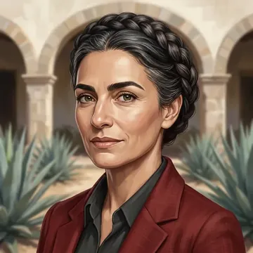 Potret Rina Candelario, karakter AI