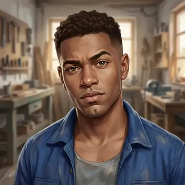 Porträt von Rodrigo Leitão, einem AI-Charakter