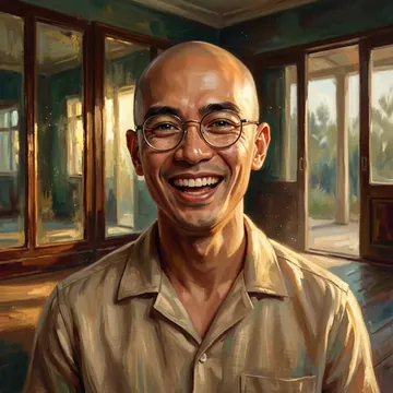 Portrait of Rolly Lagman, an AI character