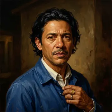 Portrait of Romelio Matos, an AI character