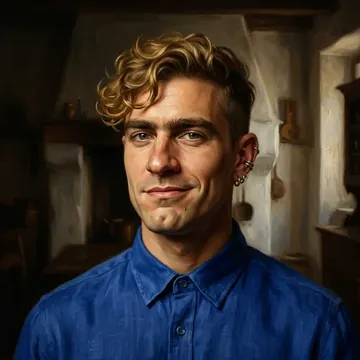 Porträt von Romeu Braga, einem AI-Charakter