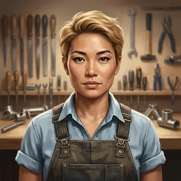 Porträt von Rosalind Higginbotham, einem AI-Charakter