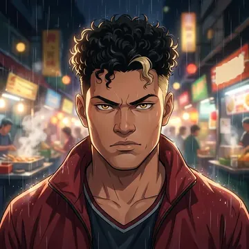 Portrait of Roslan Sastrowardoyo, an AI character