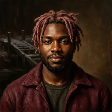 Retrato de Rotimi Kalu, un personaje AI