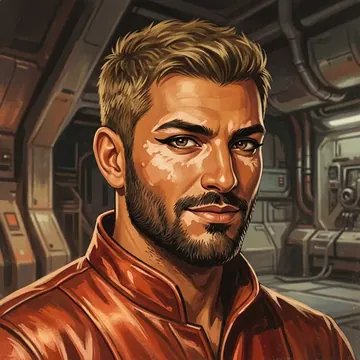 Portrait of Rozhanir Zanjani, an AI character