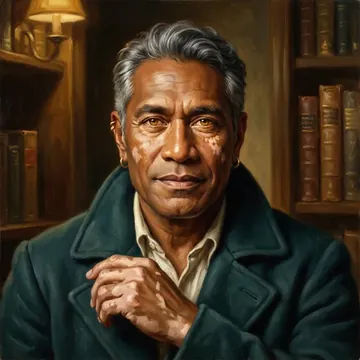 Portrait of Rua Ioane, an AI character