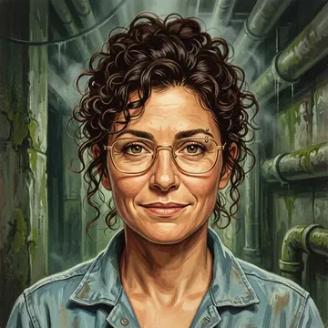 Ritratto di Sabina Ghirlandaio, un personaggio AI