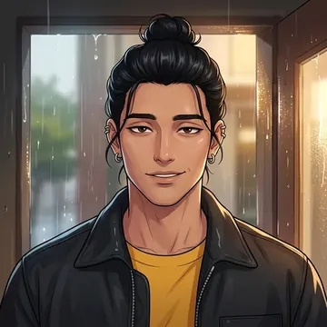 Portrait of Sagar Maniyan, an AI character