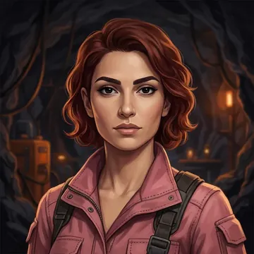 Portrait of Sahar Maktoum, an AI character