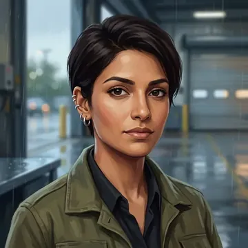 Portrait of Saloni Randhawa, an AI character