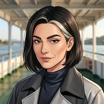 Retrato de Sami Al-Farhan, um personagem de AI