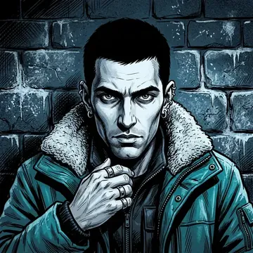 Portrait of Sarmad Golzar, an AI character