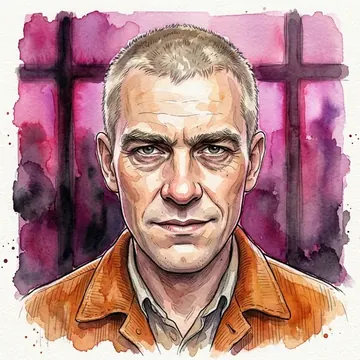 Ritratto di Sascha Schnyder, un personaggio AI