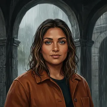 Portret postaci AI o imieniu Savannah Northcott