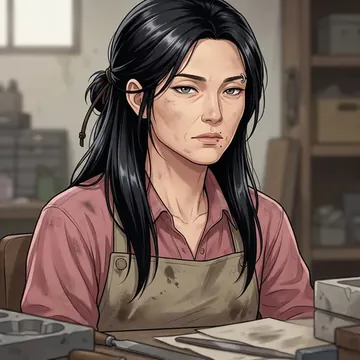Portrait of Selvi Harimurti, an AI character